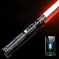 XenoSaber XRGB 3.0 Motion Control Smooth Swing Dueling Light Saber, 16 Sound Fonts Light Saber for Adults, Infinite Color Change, Aluminum Hilt