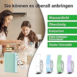 ORGBRO Label Maker Machine with Tape, X1 Portable