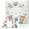 Baby Photo Album 4x6 200 Pocket with Writing Space, Cute Pattern Keepsake Gifts for Baby Boy Girl and New Parents Newborn Toddler