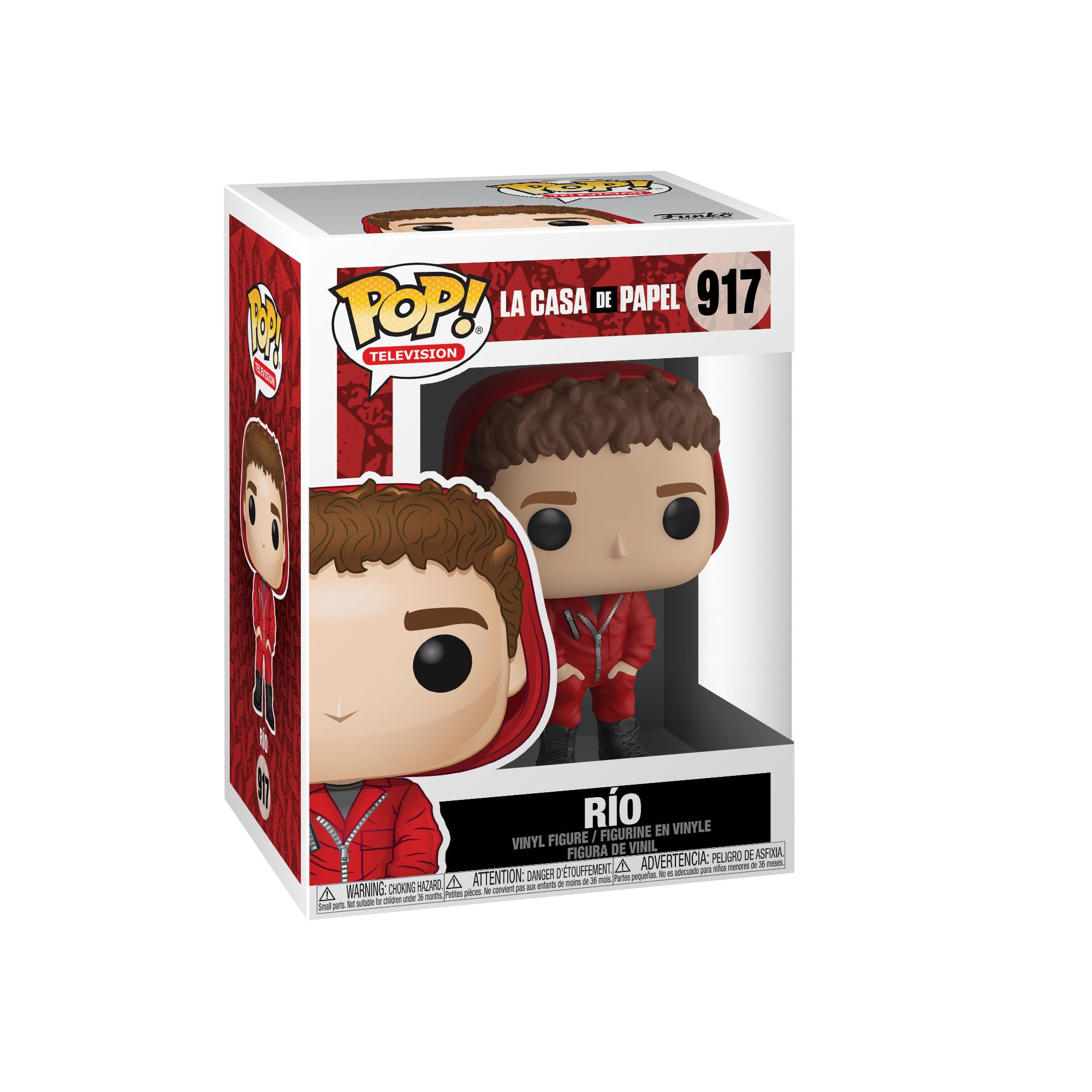 Funko POP! TV: La Casa De Papel - Rio - Money Heist - Collectable Vinyl Figure - Gift Idea - Official Merchandise - Toys for Kids & Adults - TV Fans - Model Figure for Collectors and Display