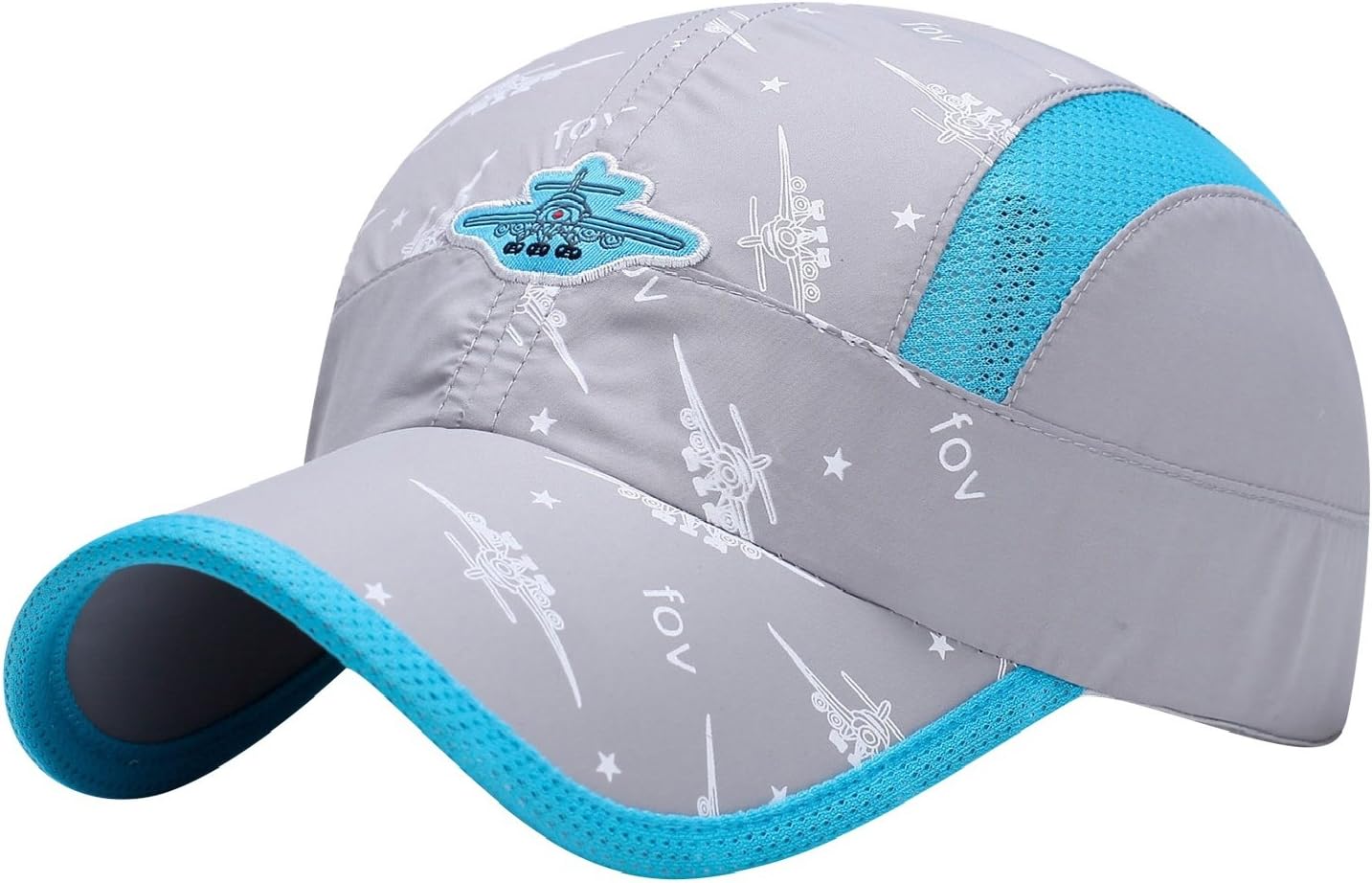 Decentron Kids Lightweight Quick Drying Sun Hat Airy Mesh UV Protection Caps
