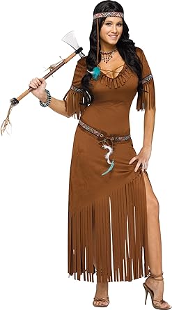 Amazon Com Funworld Women S Indian Summer Outfit Pocahontas Movie