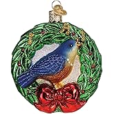 Old World Christmas Calling Bird Glass Blown Ornament for Christmas Tree