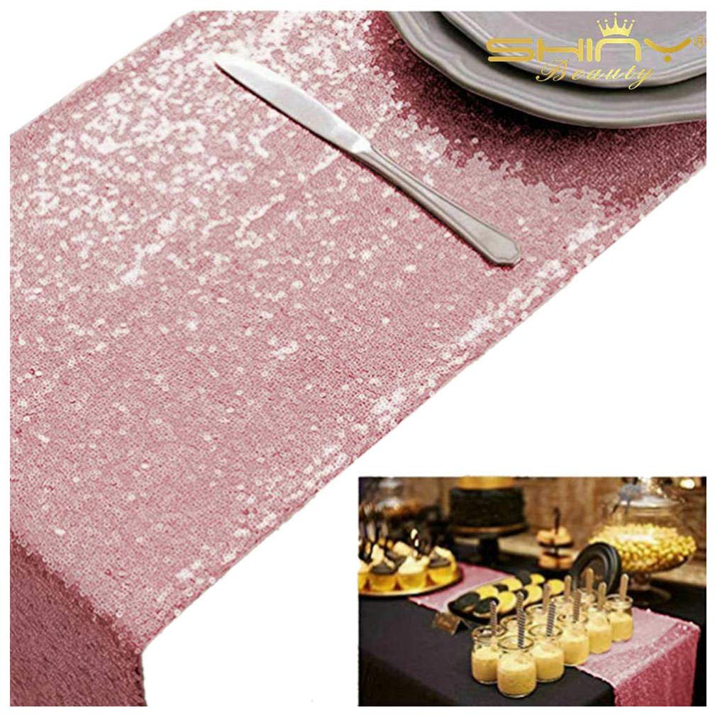 Best pink sheer table runner