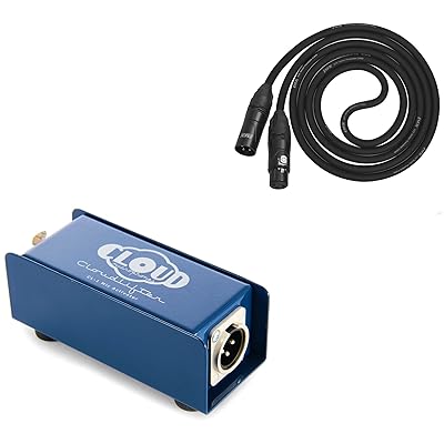 Cloud Microphones Cloudlifter CL-1 Microphone Activator  Preamplifier and a LyxPro Balanced XLR Male  Female Cable