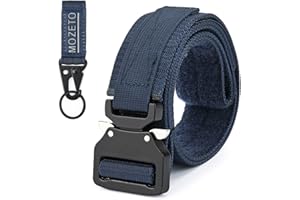 MOZETO Tactical Belts for Men 1.5" Nylon EDC CCW Gun Belt for Concealed Carry Holsters with Heavy Duty Quick Release Buckle