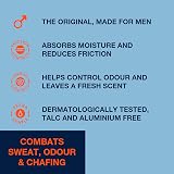 NO HAIR CREW Intimate Dry & Fresh Powder 100 g Men Talc-Free view 2