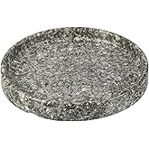 PATIKIL Plant Pot Saucer 4.5 Inch, Ceramic Round Flower Drip Tray for Indoor Outdoor, Marble