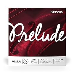D'Addario Prelude Viola Single A String, Long