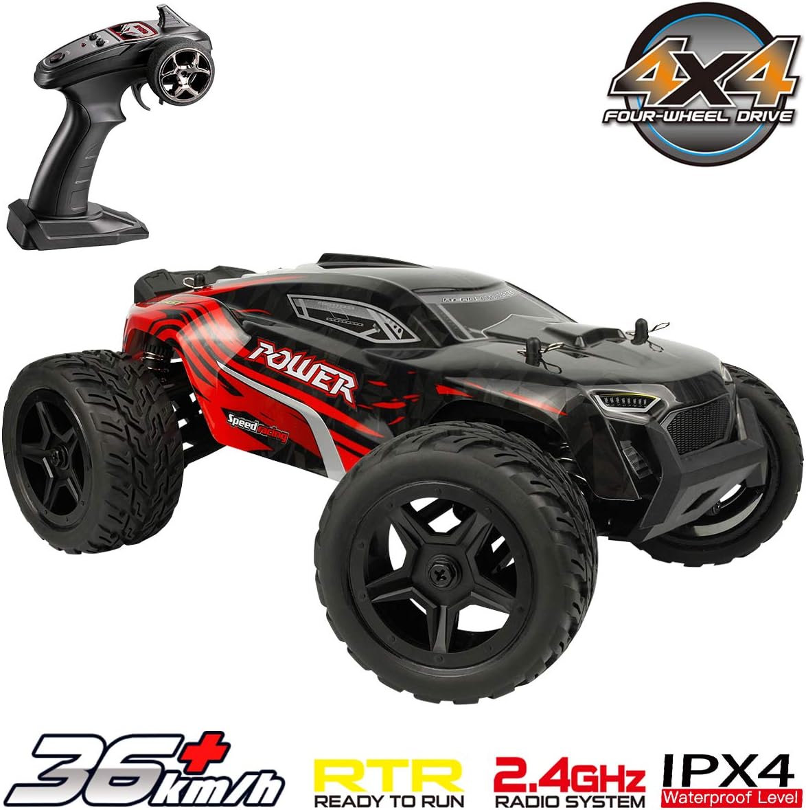 RC Monster Trucks Hosim 114 Scale 4WD Remote Control RC Cars G172