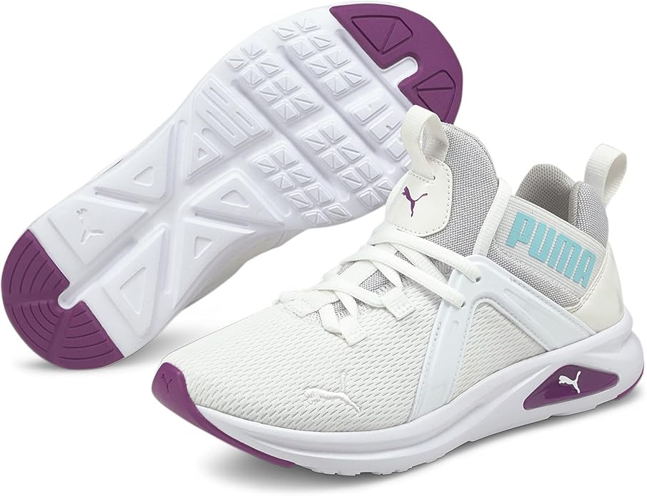 puma men's enzo black running shoes