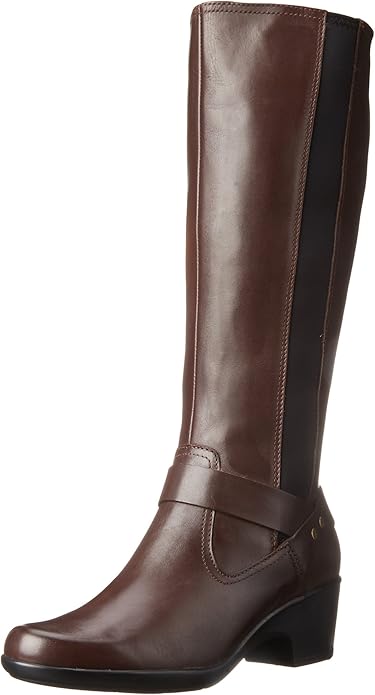 clarks brown riding boots