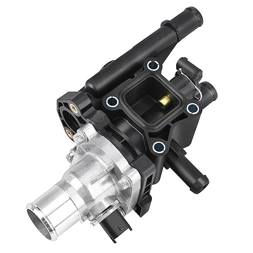 Thermostat Housing with Gasket & Sensor - Compatible with 1.8L