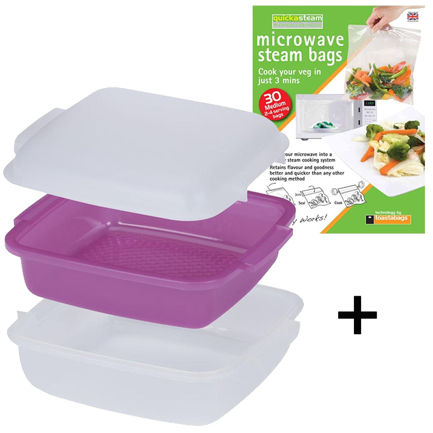 Spares2go Universal Horno Microondas Plato de vapor + 30 ...