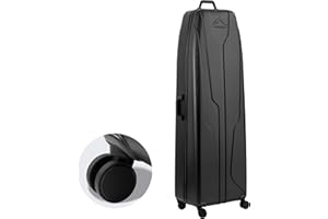 UNIHIMAL Hard Case Golf Travel Bag, Golf Travel Case - Ultimate Protection, Waterproof & Durable, Specially Designed for Golf Clubs