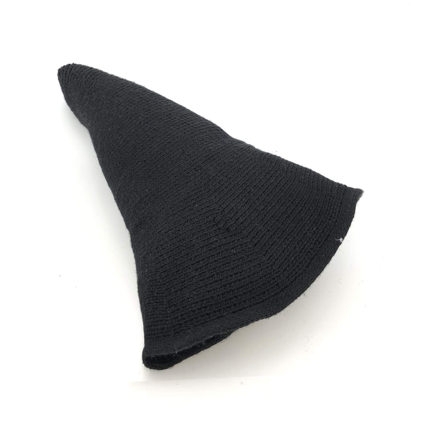 Bestjybt Women Halloween Witch Hat Wool Knitted Cap for Party Masquerade Cosplay Costume Accessory Daily