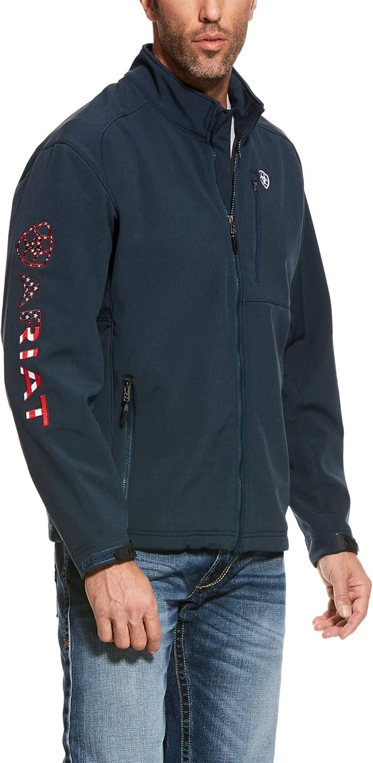 ARIAT Men's Logo 2.0 Softshell Jacket: Clothing