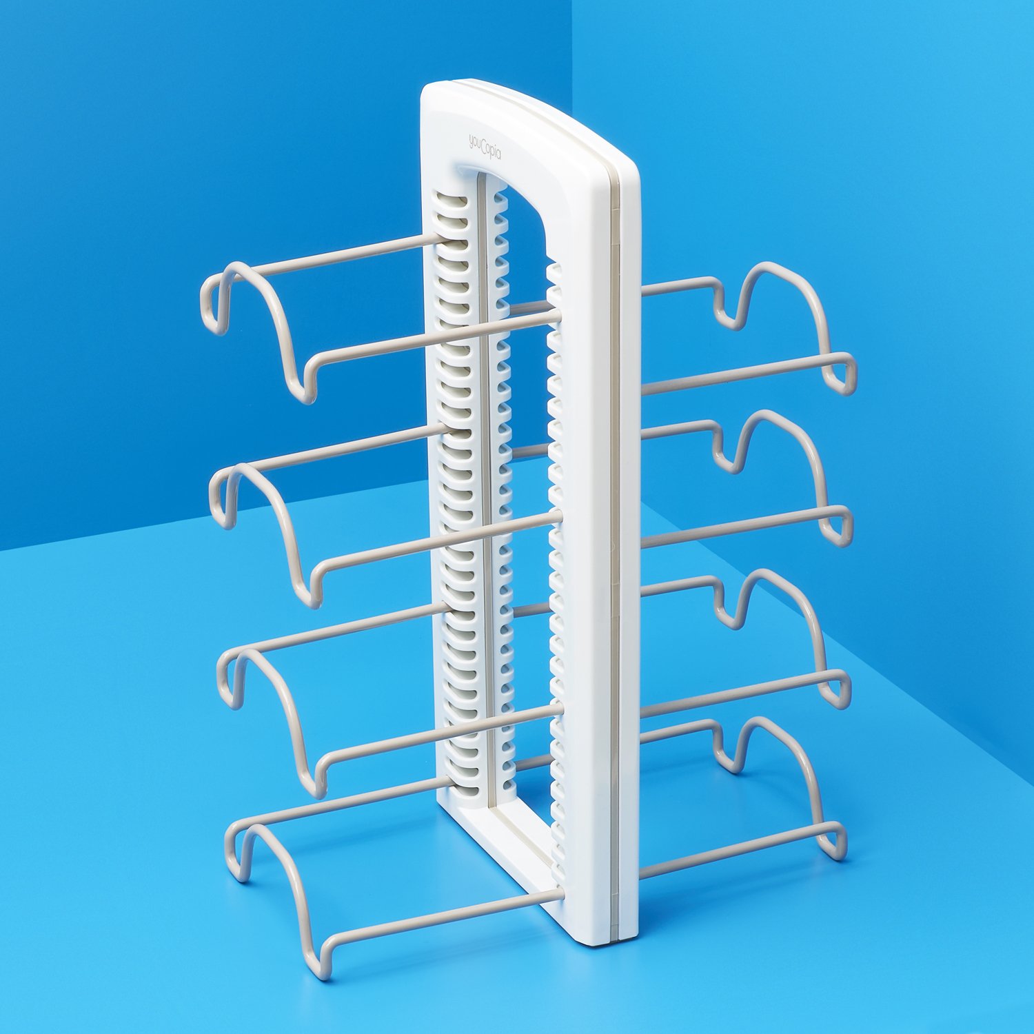 YouCopia StoreMore Adjustable WrapStand Kitchen Wrap Organizer, White