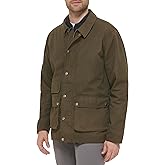 Cole Haan mens Everyday Comfortable Waxed Rain Jacket