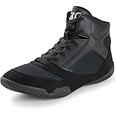 ZVC Wrestling Shoes Men Boxing Shoes for Fighting Shoes Powerlifting Bodybuilding Boots Footwear