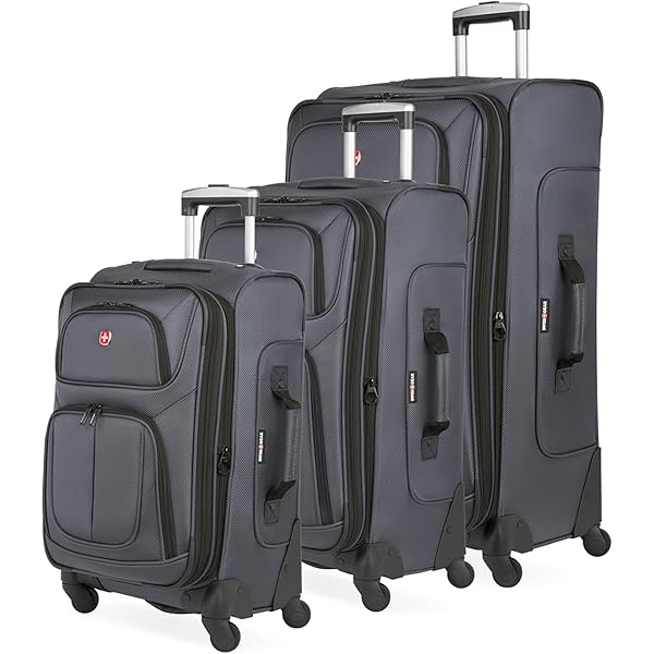 Amazon.com | Pathfinder 4-Piece Spinner Luggage Set (Chocolate