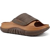 COFACE Mens Recovery Sandals Man Orthopedic Plantar Fasciitis Walking Outdoor Slides for Men Comfort Adjustable Thick Cushioned Orthotic Size 7-15