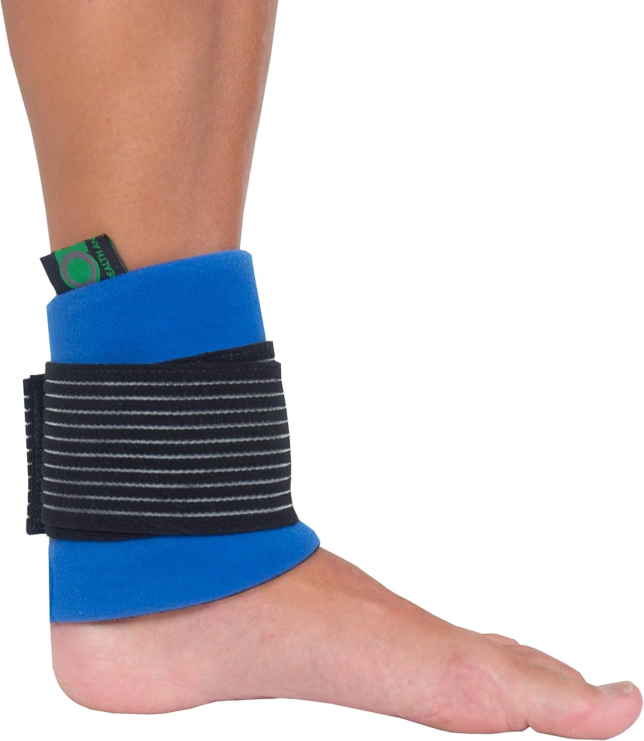OR8 Wellness Heating Pad & Ice Pack. Relief for Ankle Pain Microwavable Freezer Gel Pack Reusable Heat/Cold Wrap