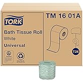 Tork Universal Bath Tissue Roll, 2-Ply, 48 rolls, 500 sheets, TM1601A, White