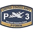Aviation Rating P-3 Orion Navy Anti-Submarine Patrol Patch Rating