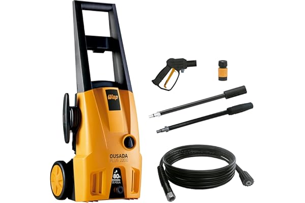 WAP Lavadora de Alta Pressão OUSADA PLUS 2200, com Jato Leque e Concentrado, 342L/h, 1750psi 1500W 127V