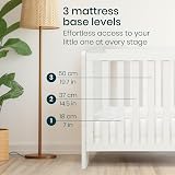 Tutti Bambini Alba 3-in-1 Cot Bed White 140x70 cm 0-6 yrs view 4