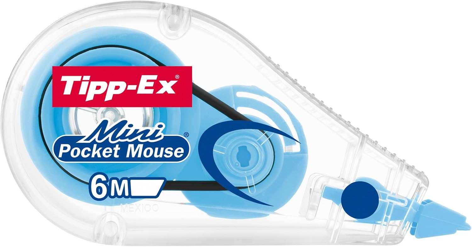 Tipp-Ex 926397 Fashion Mini Pocket Mouse Correction Tape Roller 5 mm x 5 m; Display Box, 4 Designs, Pack of 10 - Image 4
