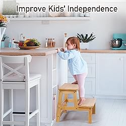 IPOW Multi-Purpose 2 Step Stool for Kids Adults