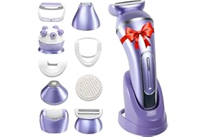 AIGOMC Pluxy Epil Pro 3.0 Women Face Epilator, Pluxy Facial Hair Removal for Women, Electric Facial Hair Removal Devices, 7-in-1 Painless Body Shaver and Facial Epilator