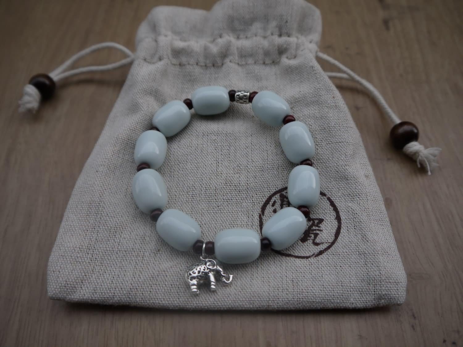 Longquan Celadon Di Kiln Celadon Bracelet World Intangible Cultural Heritage 1