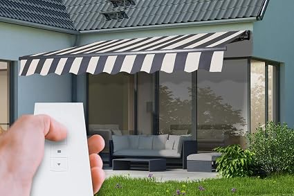 Amazon De Elektrische Gelenkarmmarkise Markise Sonnenmarkise