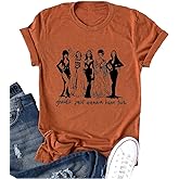 Ykomow Ghouls Just Wanna Have Fun Shirt Womens Vintage Halloween Golden Ghouls Graphic Tees