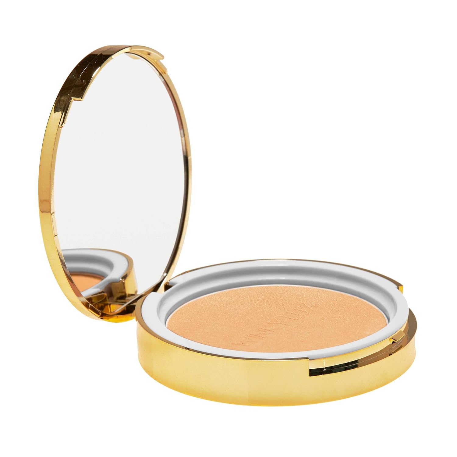 Winky Lux Diamond Complexion Powder, Compressed Matte Foundation With Powdered Diamonds for Flawless Airbrush Effect, Blurs Pores and Fine Lines, 8g, Medium