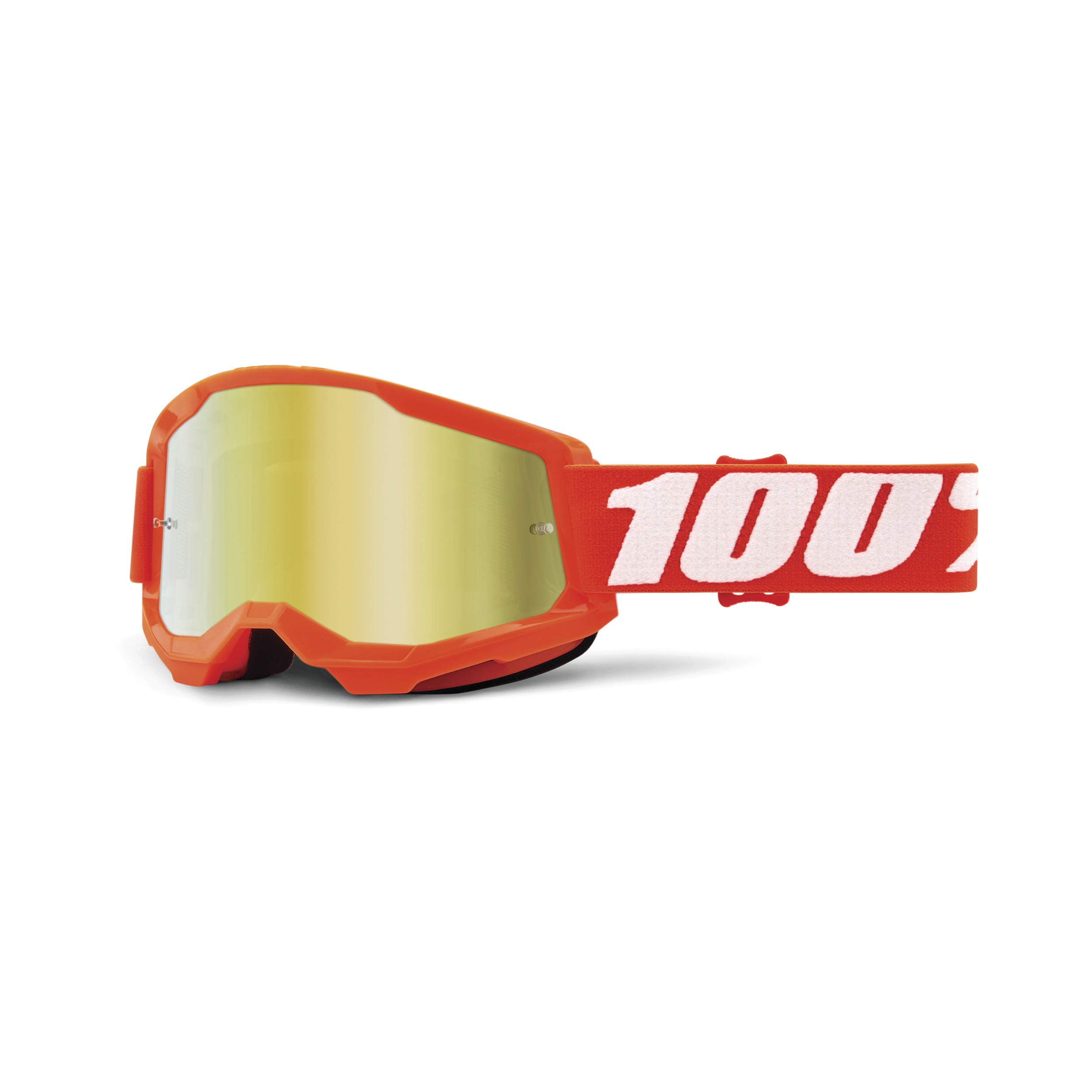 STRATA 2 Goggle Orange - Mirror Gold Lens