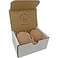 Ceramic Nest Eggs (2ct) (Brown)