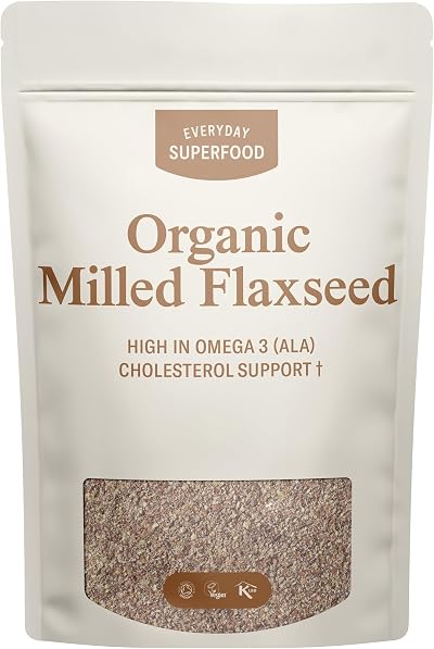 Everyday Superfood Organic Milled Flaxseed 190g Cold Ground Linseed