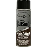 BullSnot HideABull Leather Cleaner &amp; Conditioner &ndash; Premium Care for Leather Furniture, Car Interiors, Apparel, Shoes, and More &ndash; 14oz