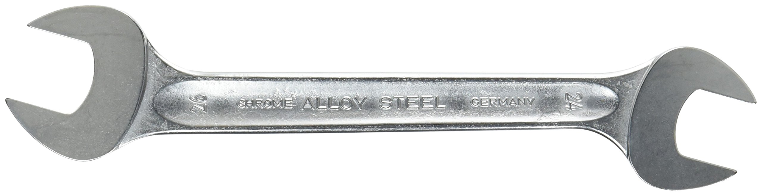 STAHLWILLE No. 10 Double Open-Ended Spanner Motor Spanner Width 24 x 26 mm Length 270 mm Metric Chrome Alloy Steel
