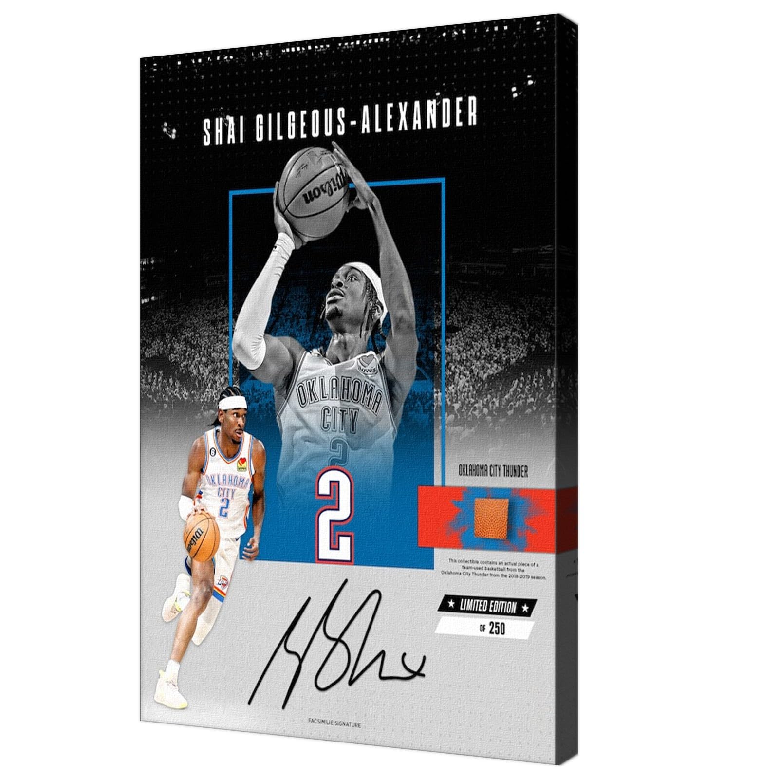 Basketball Superstar Shai Gilgeous-Alexander Signed