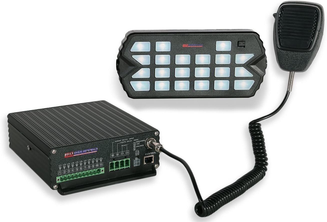 Black Falcon 100 watt Siren