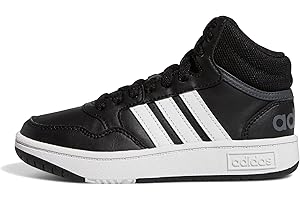 adidas Kids' Hoopds Mid Top Basketball Shoe