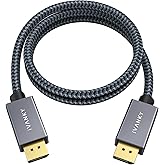 DisplayPort Cable 3.3ft, iVANKY DP to DP Cable(4K@60Hz, 2K@165Hz, 2K@144Hz), Ultra High Speed DP 1.2 Cable, Compatible with P