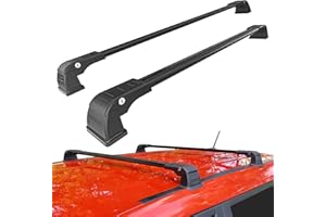 HOPE YOU READY Roof Rack Cross Bar Compatible with Kia Soul 2014 2015 2016 2017 2018 2019 Roof Rack Cross Bars Aluminum Adjustable Roof Rack Rail