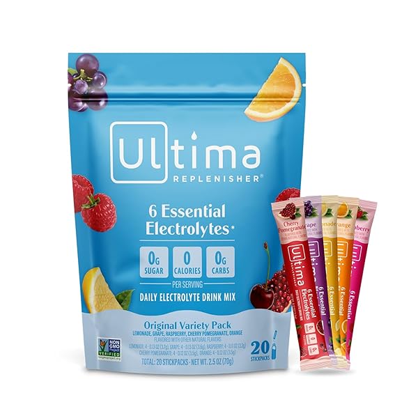 ULTIMA REPLENISHER DAILY ELECTROLYTE POWDER – ORIGINAL VARIETY...