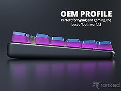 Ranked Pudding PBT Keycaps | 112 Double Shot
